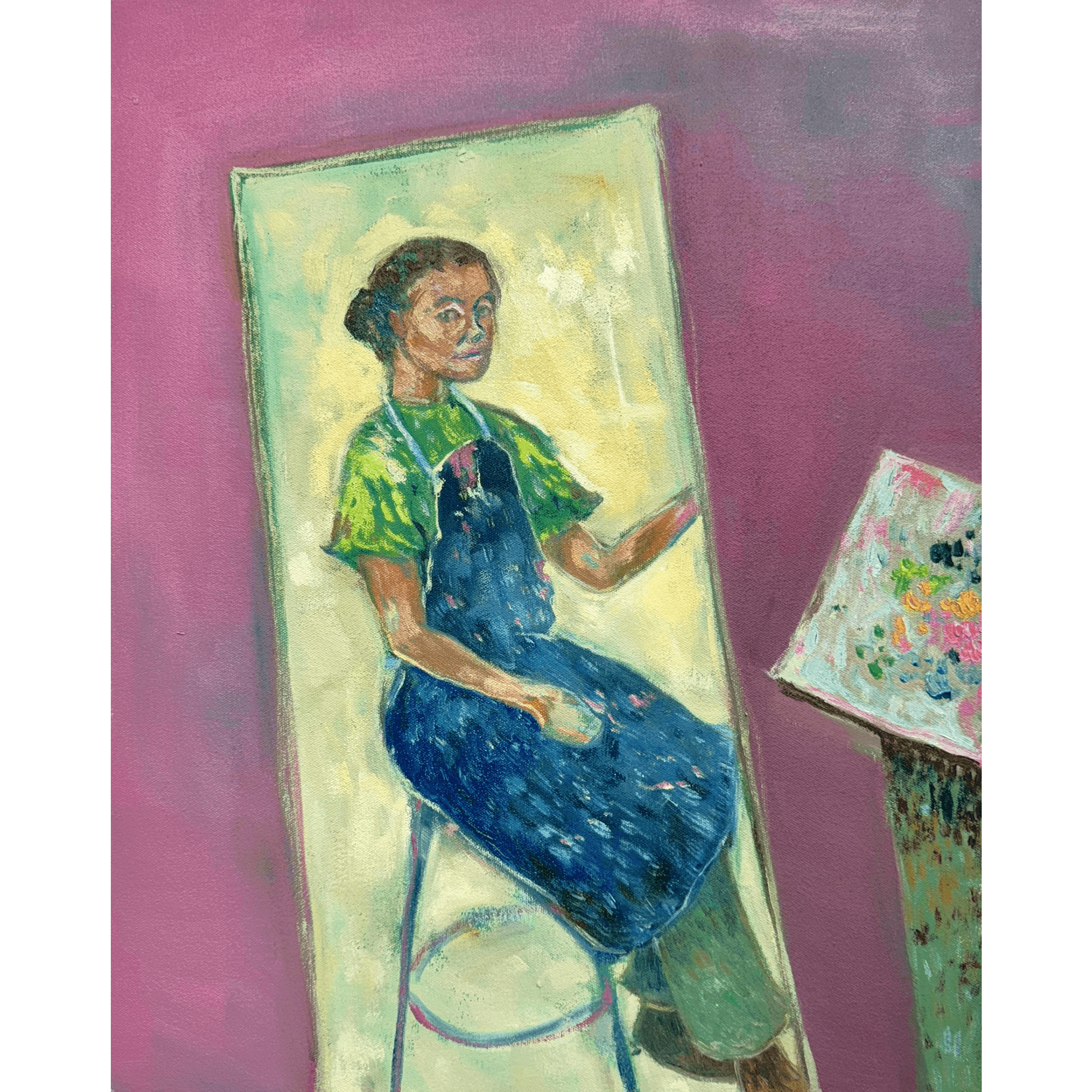 Self-portrait at Carpenter