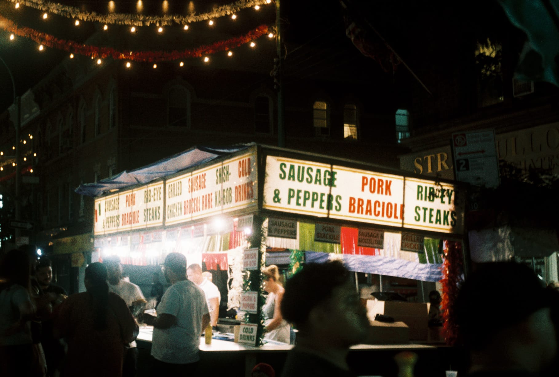 NYC is such a melting pot that in my neighborhood, you'll find Chinese, Russian, Jewish, Italian, and Hispanic communities just within a mile radius. One of my favorite things in the world is this annual street fair just 2 avenues away from me called the Feast of Santa Rosalia. I grew up on those streets; I remember going with my family before school would start in September every year. When I returned recently, I was brought back vividly to my childhood, to the rides I'd beg my mom to go on and the candied strawberries we would share. Studying urban studies has given me a profound appreciation for the community that is created in street fairs like this.